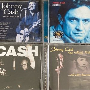 Four Johnny Cash CDs